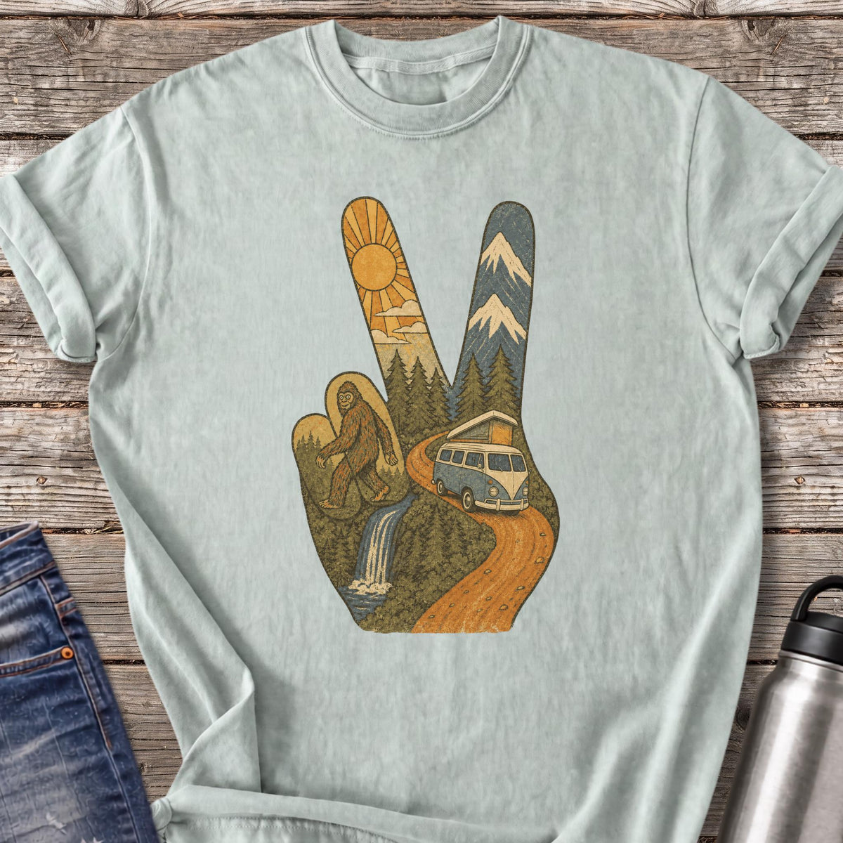 Pop Top Peace T-Shirt — Bay