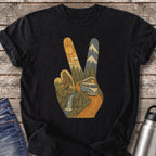 Pop Top Peace T-Shirt — Black