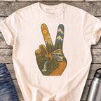 Pop Top Peace T-Shirt — Ivory
