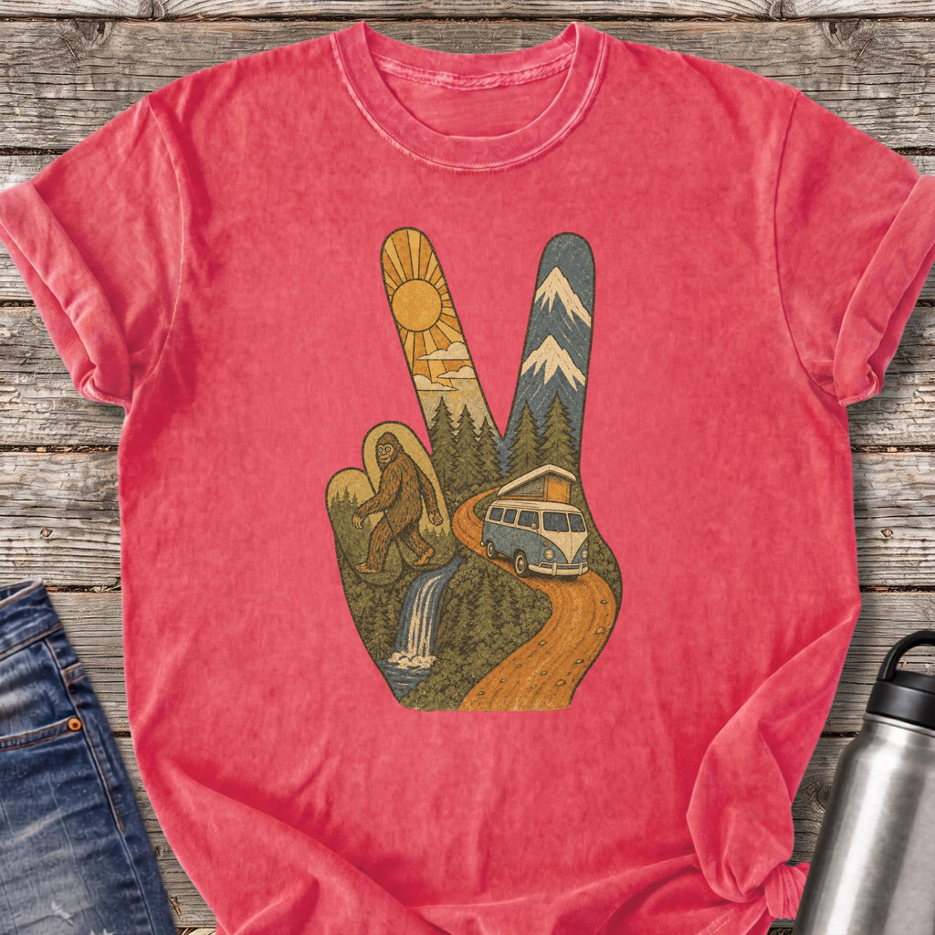 Pop Top Peace T-Shirt — Watermelon