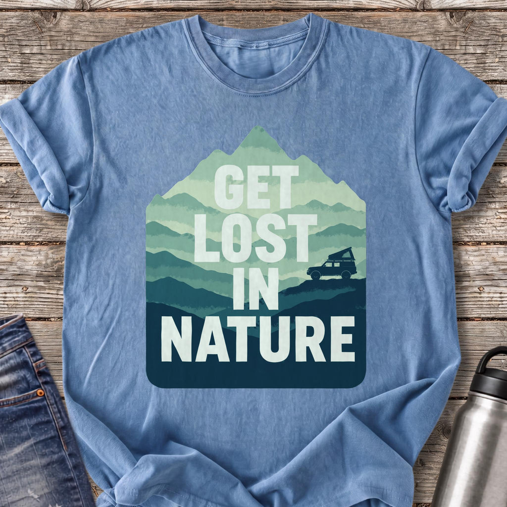 Get Lost in Nature T-Shirt — Blue Jean