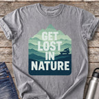 Get Lost in Nature T-Shirt — Grey