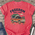 Freedom Here I Come T-Shirt — Watermelon