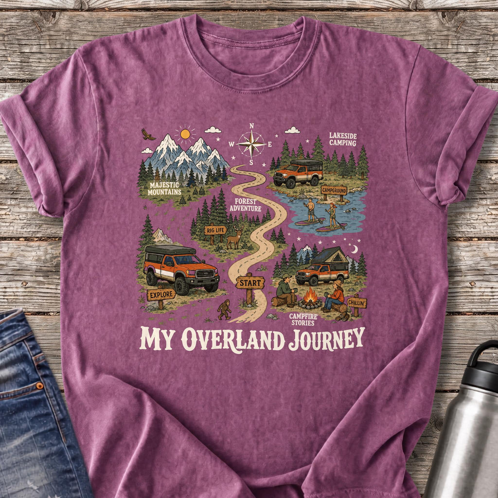 My Overland Journey T-Shirt — Berry