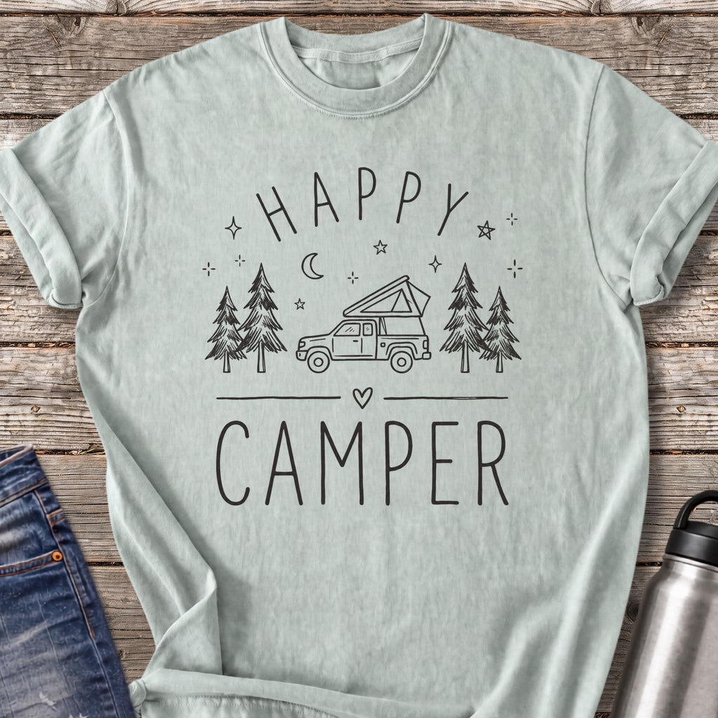 Happy Camper T-Shirt — Bay