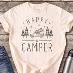 Happy Camper T-Shirt — Ivory