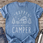 Happy Camper by Moonlight T-Shirt — Blue Jean