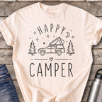 Happy Camper by Moonlight T-Shirt — Ivory
