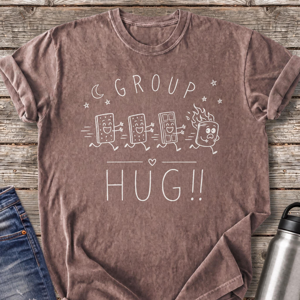 Group Hug T-Shirt — Espresso