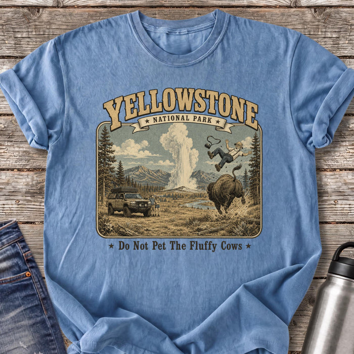 Yellowstone Do Not Pet the Fluffy Cows T-Shirt