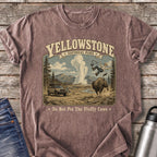Yellowstone Do Not Pet the Fluffy Cows T-Shirt — Espresso