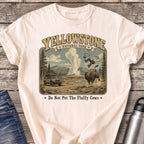 Yellowstone Do Not Pet the Fluffy Cows T-Shirt — Ivory