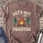 Let's Get Toasted T-Shirt — Espresso