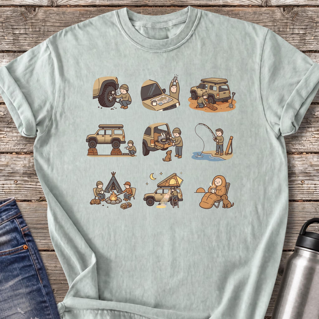 All in a Weekend's Work T-Shirt — Bay