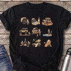 All in a Weekend's Work T-Shirt — Black