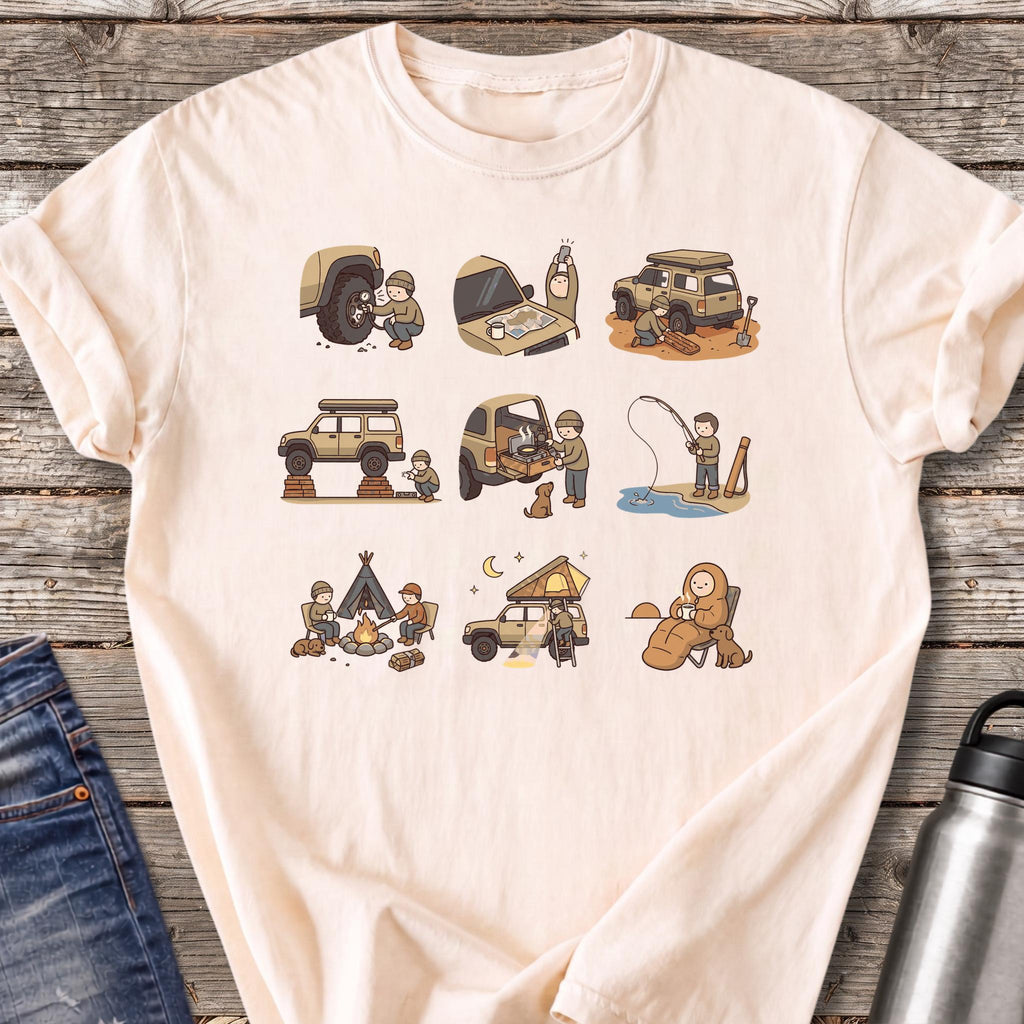 All in a Weekend's Work T-Shirt — Ivory