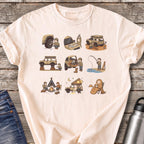 All in a Weekend's Work T-Shirt — Ivory