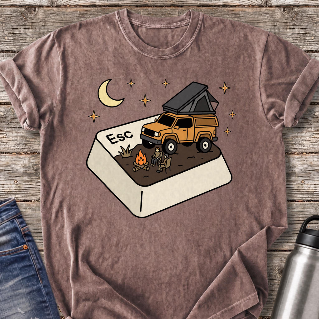 The Escape Key T-Shirt — Espresso