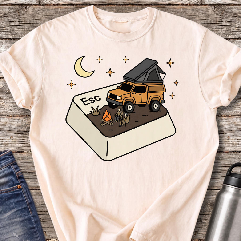 The Escape Key T-Shirt — Ivory