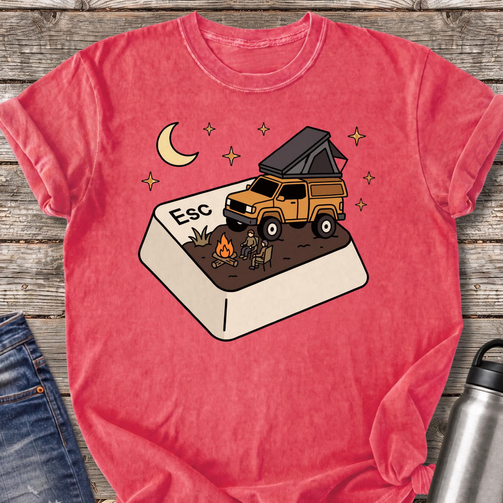The Escape Key T-Shirt — Watermelon