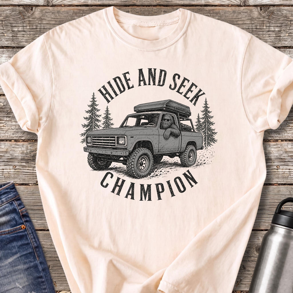Hide and Seek Champion T-Shirt — Ivory