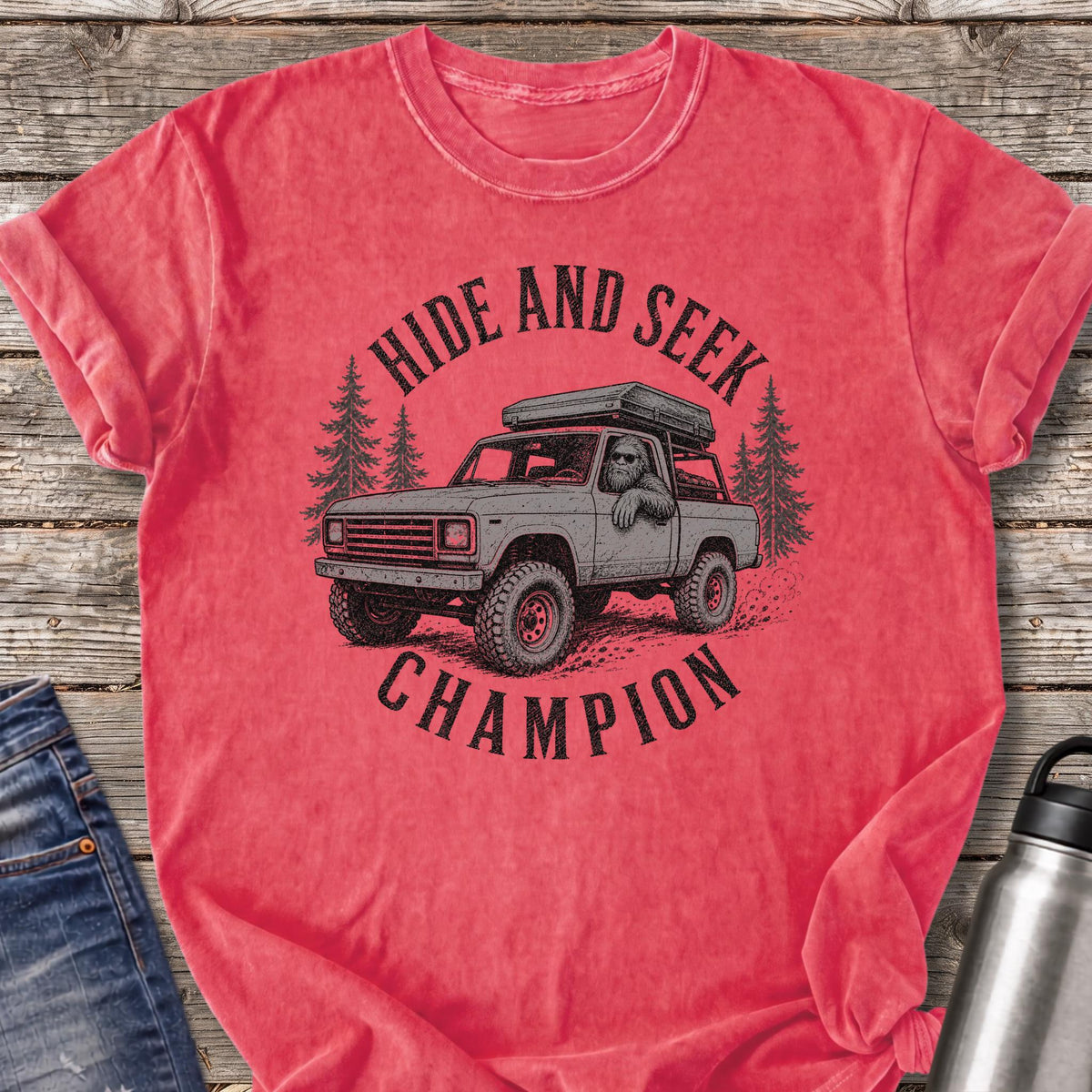 Hide and Seek Champion T-Shirt — Watermelon