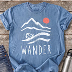 Wander T-Shirt — Blue Jean