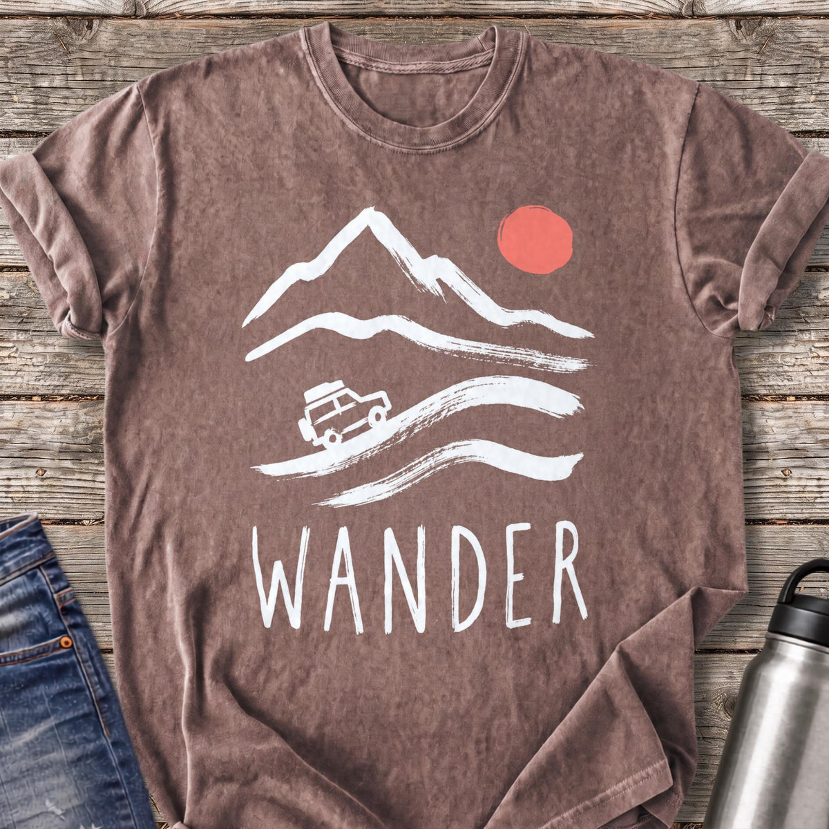 Wander T-Shirt — Espresso