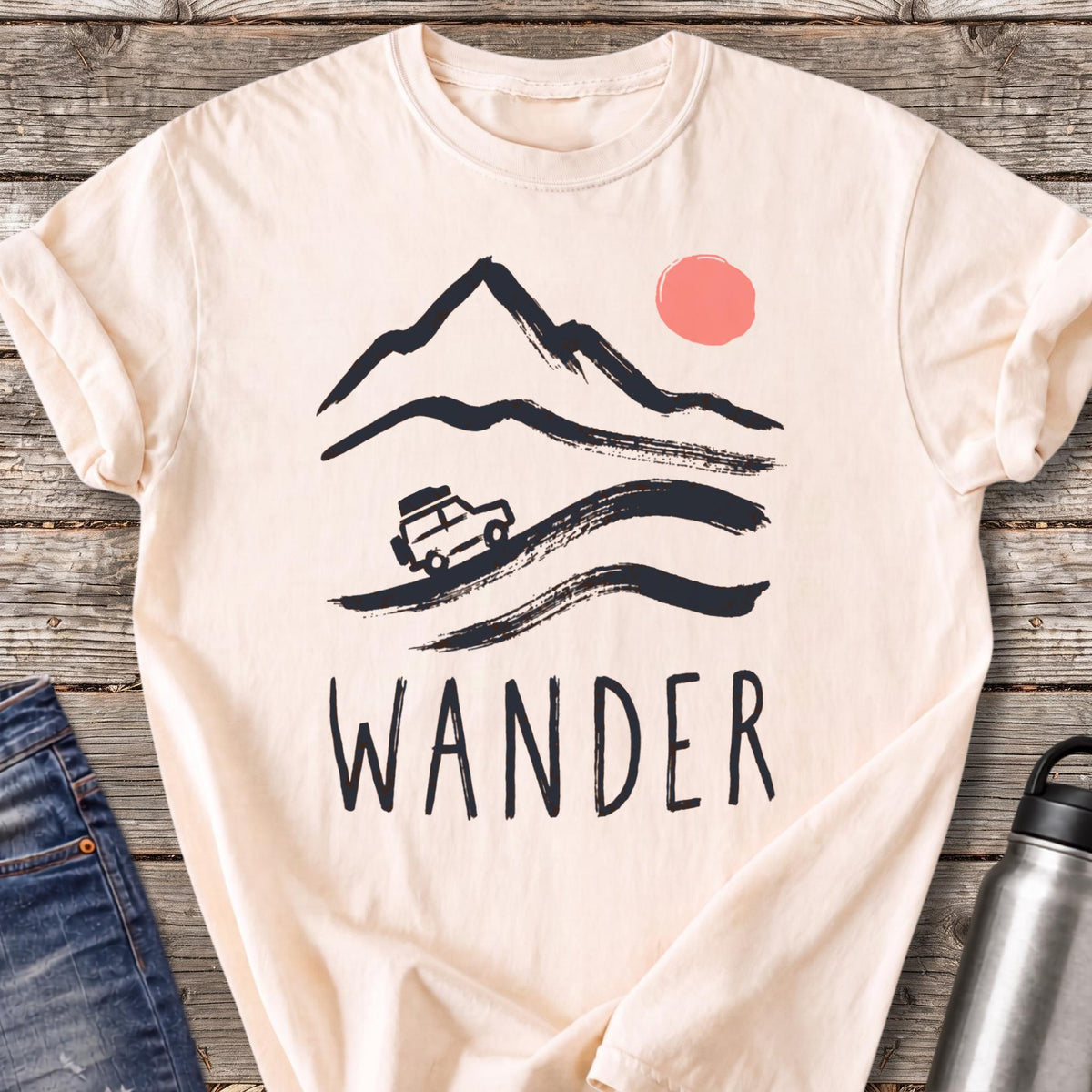 Wander T-Shirt — Ivory