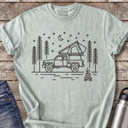 Parked Under the Pines T-Shirt — Bay