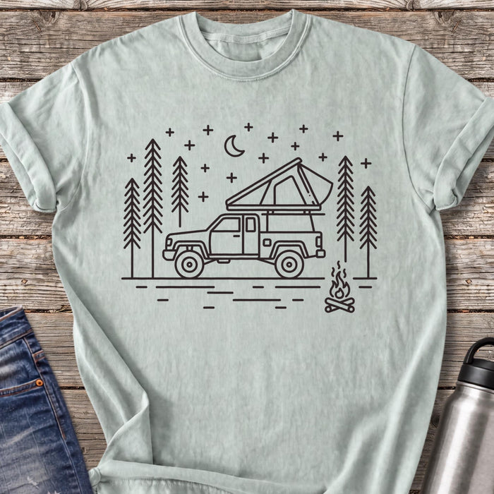 Parked Under the Pines T-Shirt