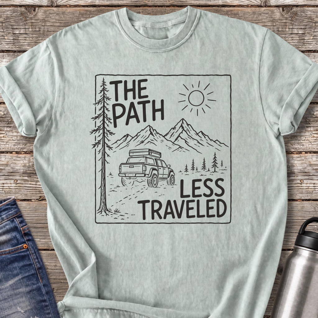 The Path Less Traveled T-Shirt — Bay
