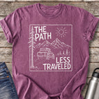 The Path Less Traveled T-Shirt — Berry