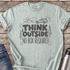 Think Outside No Box Required T-Shirt — Bay