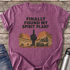 Finally Found My Spirit Plant T-Shirt — Berry