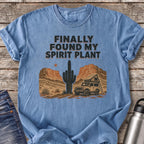 Finally Found My Spirit Plant T-Shirt — Blue Jean