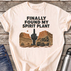 Finally Found My Spirit Plant T-Shirt — Ivory