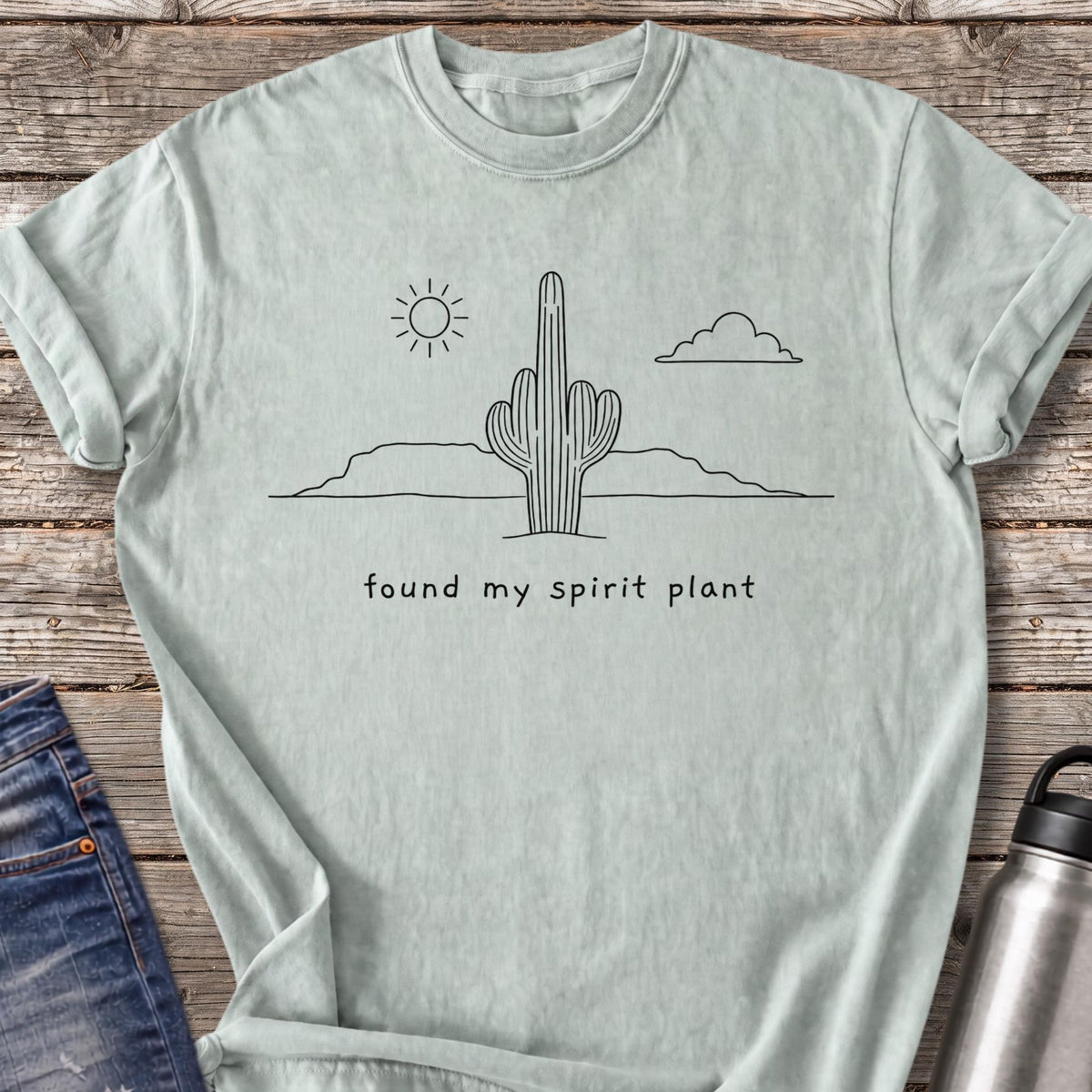 Found My Spirit Plant T-Shirt — Bay