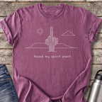Found My Spirit Plant T-Shirt — Berry