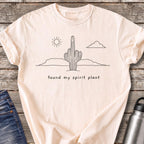 Found My Spirit Plant T-Shirt — Ivory