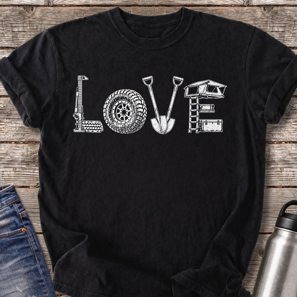 Love T-Shirt — Black