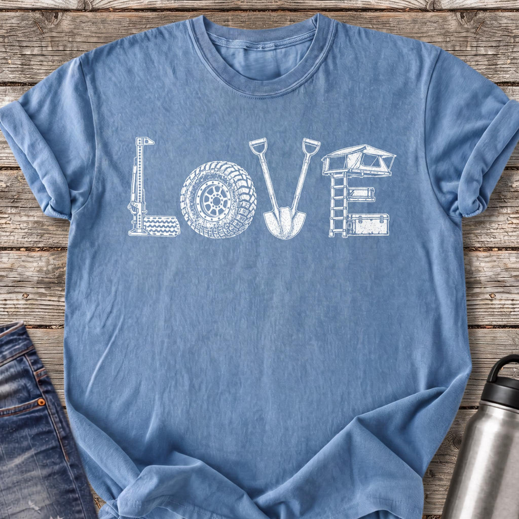 Love T-Shirt — Blue Jean