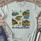 My Overland Journey Map T-Shirt — Bay