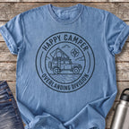 Happy Camper Overlanding Division T-Shirt — Blue Jean