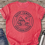 Happy Camper Overlanding Division T-Shirt — Watermelon