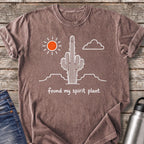 Saguaro Spirit Plant T-Shirt — Espresso
