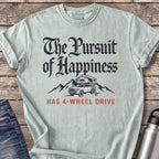 Happiness Has 4-Wheel Drive T-Shirt — Bay