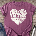 Freedom in the Unknown T-Shirt — Berry