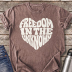 Freedom in the Unknown T-Shirt — Espresso