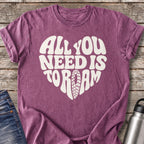 All You Need Is to Roam T-Shirt — Berry